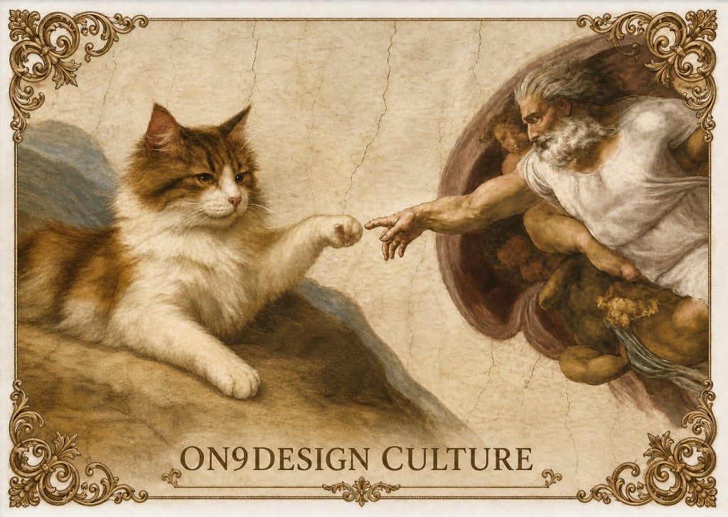 創世貓指（Creation of Meow）AI 寵物海報範例